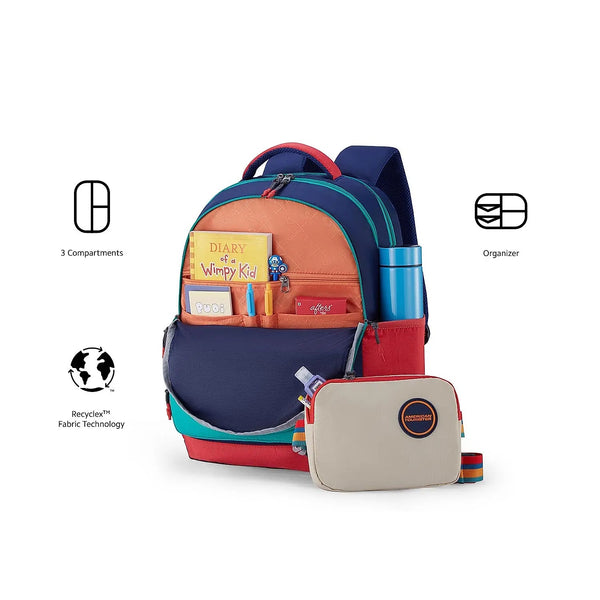 American Tourister Toodle 3.0 Kids Backpack 01 Atlantic Blue