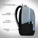 Safari Duplex 04 Casual Backpack with 32 L Armor Base, 2 Compartments, Bottle Holder, Front Pocket, 8 inch side pocket,Improved  back & Shoulder Straps,Printed School Bag for Boys and Girls, College Backpack, Office Bag, Travel Bag