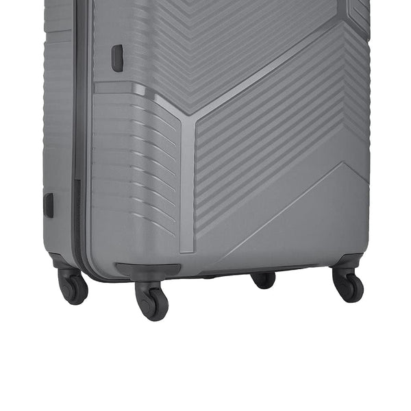 Safari Carter Hard Luggage Trolley Bags - Grey