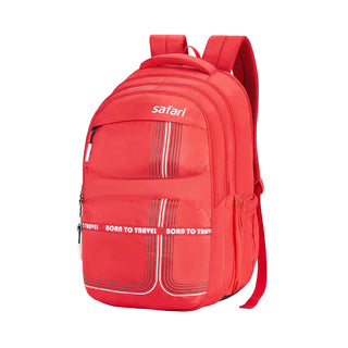 Safari Quadro 04 Casual Backpack with 43L Armor Base and Antitheft Pocket, 4 Compartments, Bottle Holder, Front Pocket, File Holder, School Bag, College Backpack, Office Bag, Travel Bag