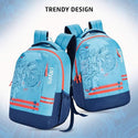 Safari Duplex 04 Casual Backpack with 32 L Armor Base, 2 Compartments, Bottle Holder, Front Pocket, 8 inch side pocket,Improved  back & Shoulder Straps,Printed School Bag for Boys and Girls, College Backpack, Office Bag, Travel Bag