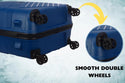 Kamiliant by American tourister Wayfarer Large Check-in Suitcase 8 Wheels Navy Blue (79 cm)