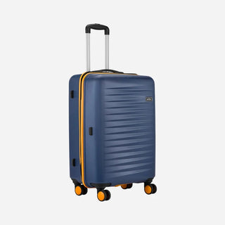 Buy blue Safari Defender Polycarbonate Trolley Bag with TSA lock and Dual Wheels