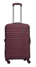 Safar Combo bag (Set of 2) 4 Wheels Lightweight Hard Luggage With TSA Lock Pack of 2 Maroon