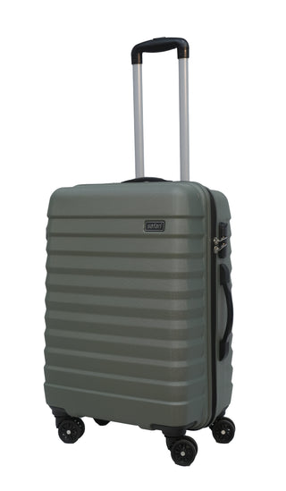 Safari Large check-in Suitcase 8 Wheels - 5 year warranty Hard luggage Trolley bag 77 CM - Green