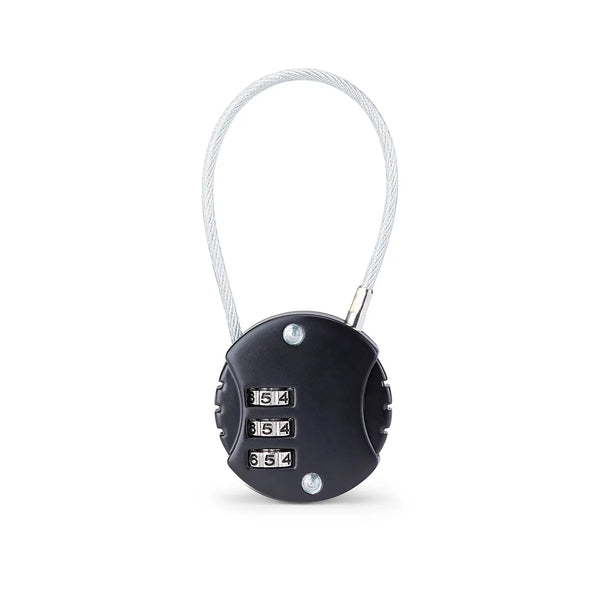 American tourister 3 Dial Combination Cable Lock (9 cm) - Genx Bags Online