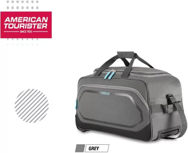 American tourister Ambero Trolley Duffle Cabin Bag (52 CM) - Genx Bags Online