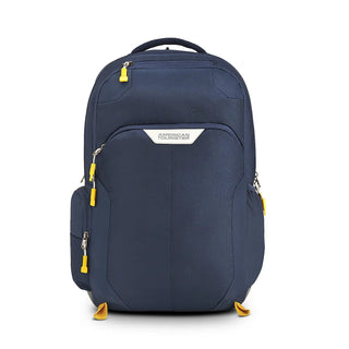 American tourister Brett Laptop Backpack 02 Blue Ink - Genx Bags Online