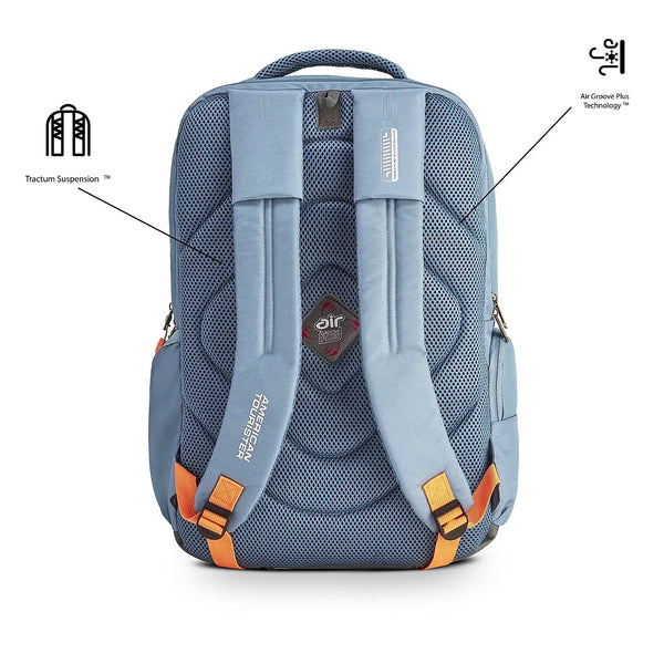 American tourister Brett Laptop Backpack 02 Lead - Genx Bags Online