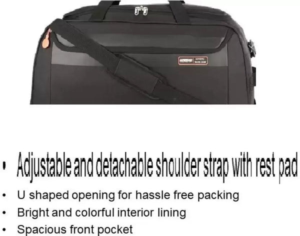 American tourister Gonzo Trolley Duffle Bag (52 CM) - Genx Bags Online