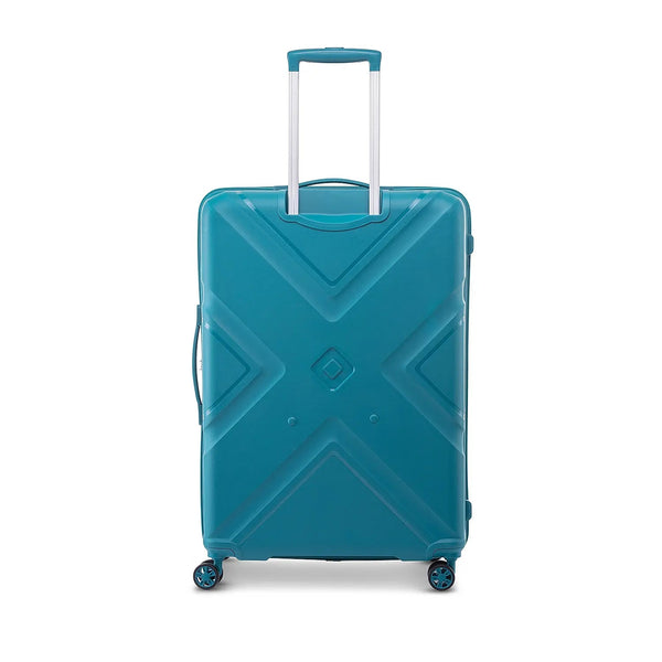 American tourister Kross Plus Spinner Hard Cabin Luggage bag (55 cm) Green - Genx Bags Online