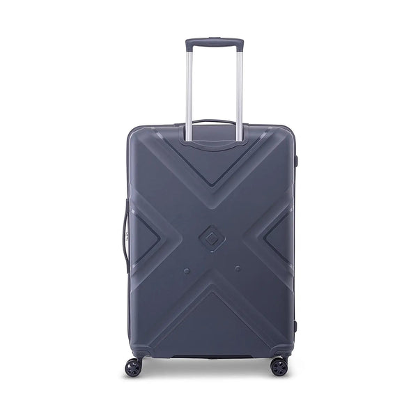 American tourister Kross Plus Spinner Large Suitcase Bag (79 cm) Black - Genx Bags Online