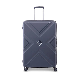 American tourister Kross Plus Spinner Large Suitcase Bag (79 cm) Black - Genx Bags Online