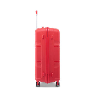 American tourister Kross Plus Spinner Large Suitcase Bag (79 cm) Red - Genx Bags Online