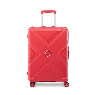American tourister Kross Plus Spinner Large Suitcase Bag (79 cm) Red - Genx Bags Online