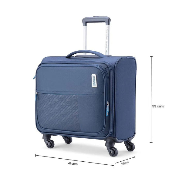 American tourister wilber overnighter rolling tote sales