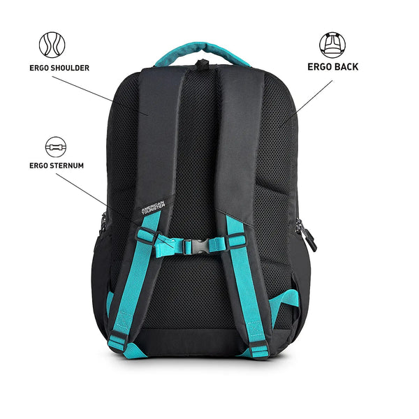 American tourister Quad 2.0 Backpack 01 - Genx Bags Online