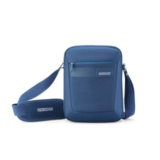 American tourister Rexton Sling Bag (27 cm) Navy Blue - Genx Bags Online