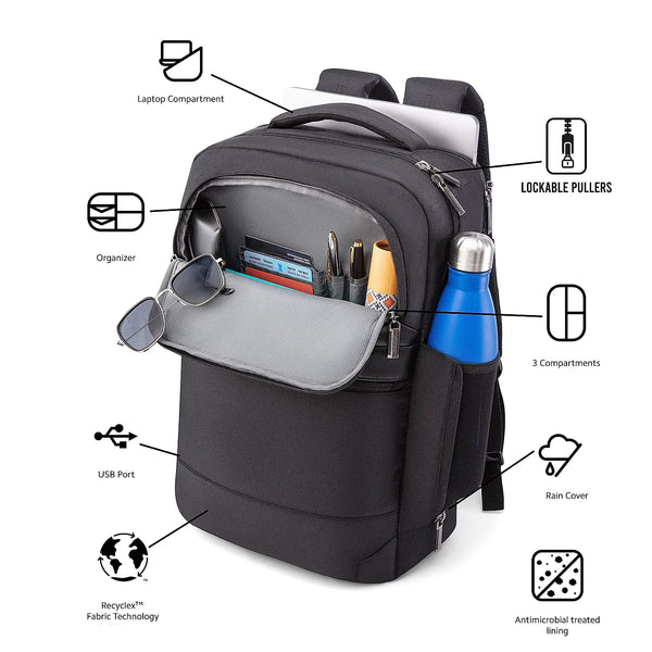 American tourister Rubio Laptop Backpack 02 - Genx Bags Online