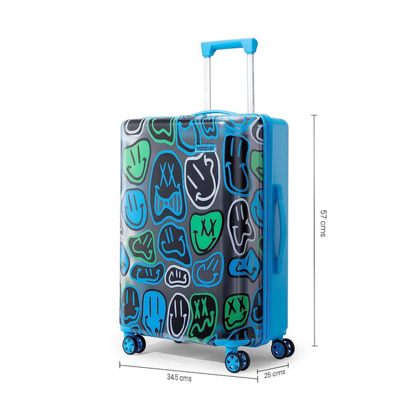 American tourister Swag - On Emoji Spinner Cabin (57 cm) - Genx Bags Online