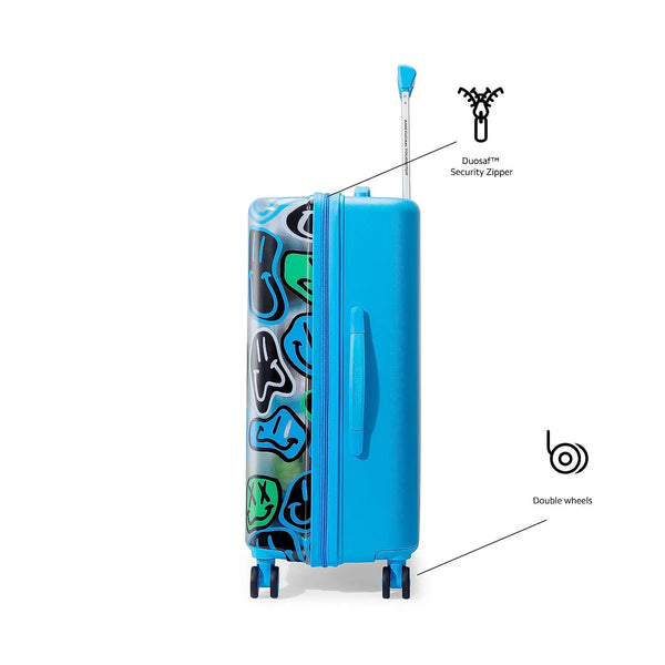 American tourister Swag - On Emoji Spinner Cabin (57 cm) - Genx Bags Online