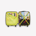 American tourister Swag-on Grafitti White Spinner Cabin (53.5 cm) - Genx Bags Online