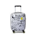 American tourister Swag-on Grafitti White Spinner Cabin (53.5 cm) - Genx Bags Online
