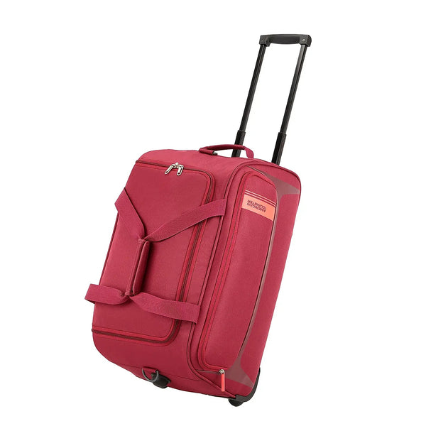 American tourister Tride Trolley Duffle Cabin Bag (55 cm) - Genx Bags Online