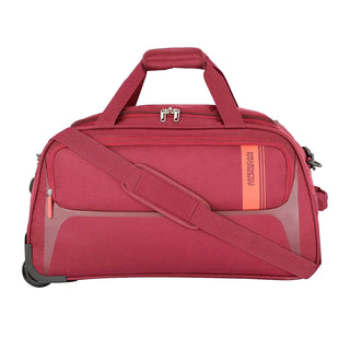 American tourister Tride Trolley Duffle Cabin Bag (55 cm) - Genx Bags Online