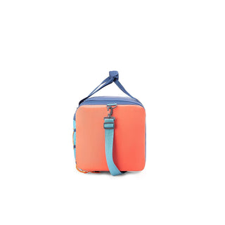 American tourister Zino Duffle Cabin Bag (52 cm) Blue Orange - Genx Bags Online