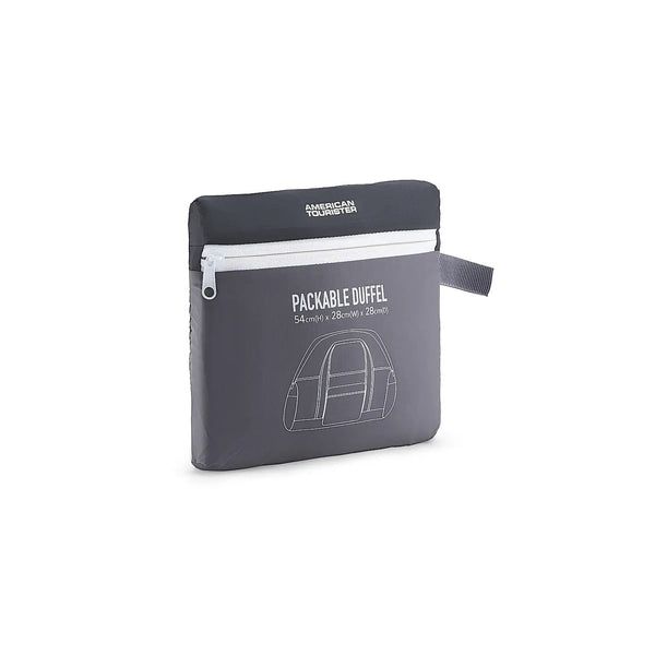 AMT Foldable Duffle (28 cm) Grey - Genx Bags Online