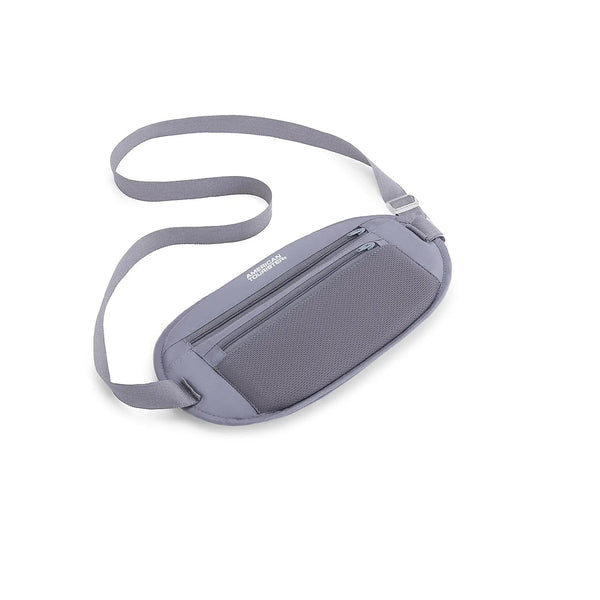AMT Money Belt (2.2 cm) Grey - Genx Bags Online