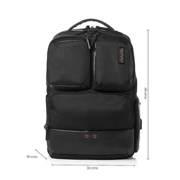 Anerican tourister Zork 2.0 Laptop Backpack 02 - Genx Bags Online