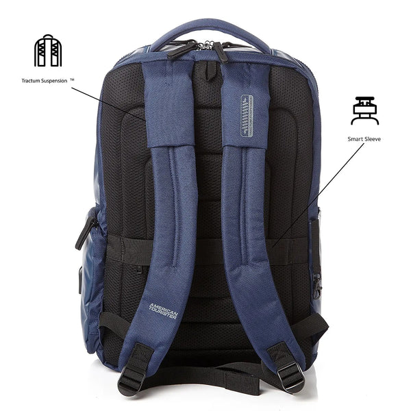 Anerican tourister Zork 2.0 Laptop Backpack 02 - Genx Bags Online