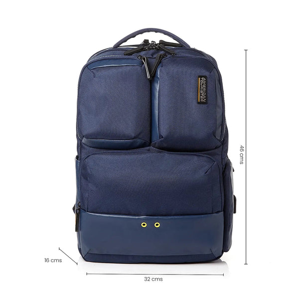 Anerican tourister Zork 2.0 Laptop Backpack 02 - Genx Bags Online