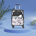Genie Bahamas Soft Luggage- Black 57 CM - Genx Bags Online