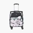 Genie Bahamas Soft Luggage- Black 57 CM - Genx Bags Online