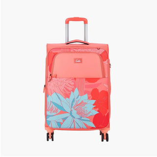 Genie Bahamas Soft Luggage- Coral 57 CM - Genx Bags Online