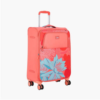 Genie Bahamas Soft Luggage- Coral 68 CM - Genx Bags Online