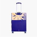 Genie Bahamas Soft Luggage- Purple 57 CM - Genx Bags Online