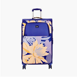 Genie Bahamas Soft Luggage- Purple 68 CM - Genx Bags Online