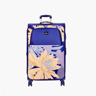Genie Bahamas Soft Luggage- Purple 79 CM - Genx Bags Online