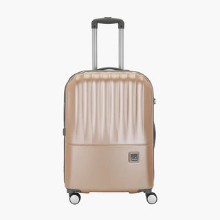 Genie Glam Hard Luggage- Gold 55 CM - Genx Bags Online