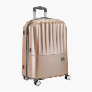 Genie Glam Hard Luggage- Gold 79 CM - Genx Bags Online