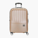 Genie Glam Hard Luggage- Gold 79 CM - Genx Bags Online