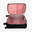 Genie Hazel Soft Luggage Large Bag 79 (CM) Black - Genx Bags Online