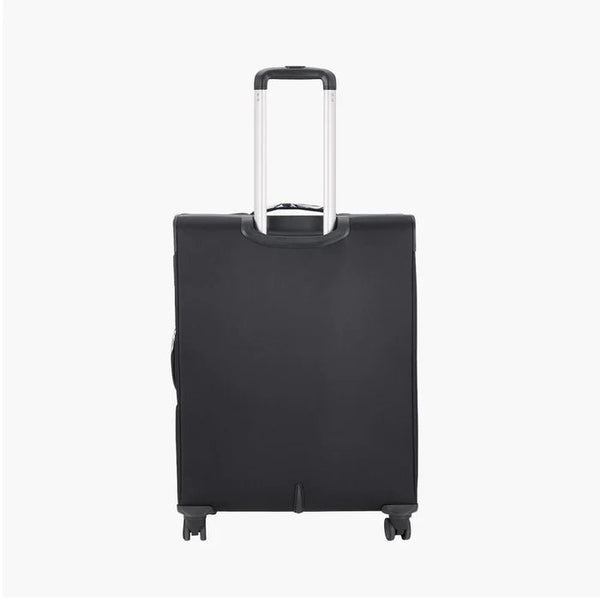 Genie Lily Soft Luggage Cabin Bag 57 (CM) Black - Genx Bags Online