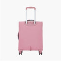 Genie Lily Soft Luggage Cabin Bag 57 (CM) Pink - Genx Bags Online