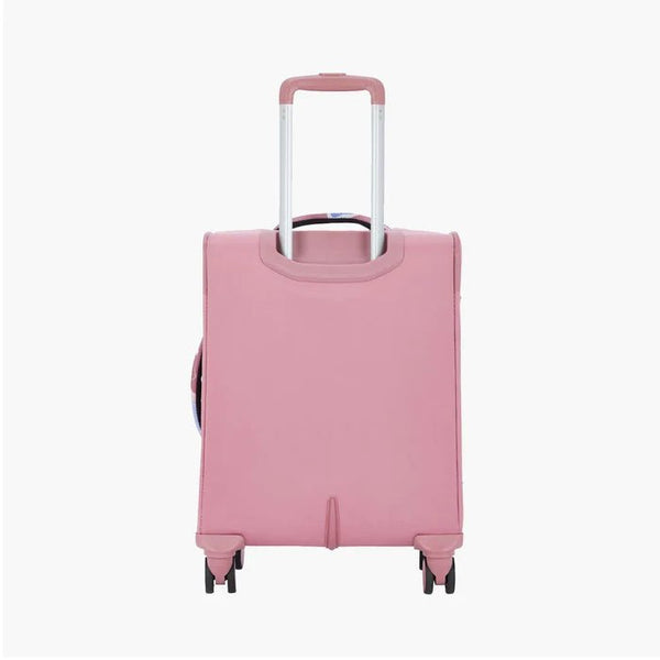 Genie Lily Soft Luggage Cabin Bag 57 (CM) Pink - Genx Bags Online