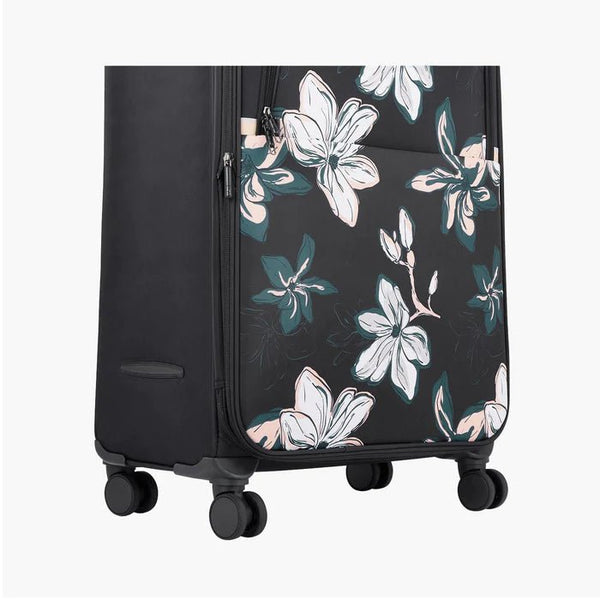 Genie Lily Soft Luggage Large Bag 79 (CM) Black - Genx Bags Online